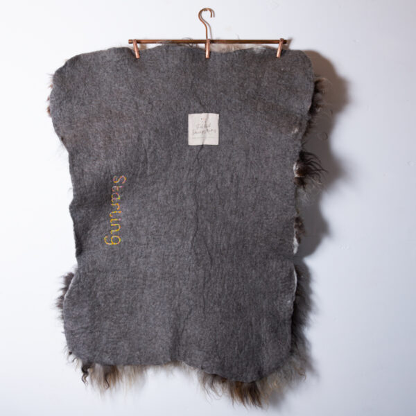 felted sheepskin