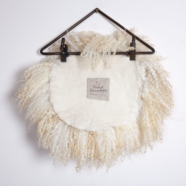 felted sheepskin