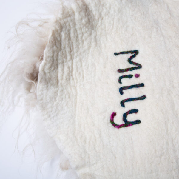 felted sheepskin