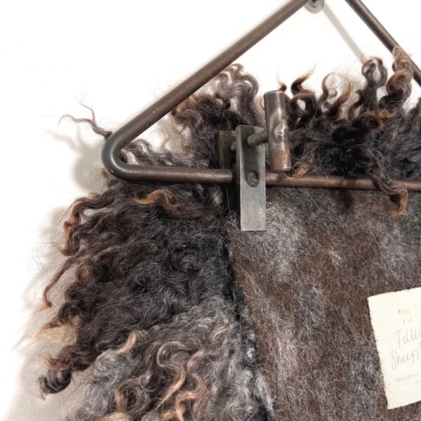 felted sheepskins
