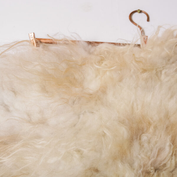 felted sheepskins