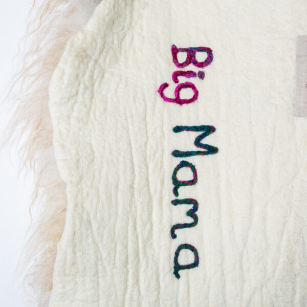 felted sheepskins