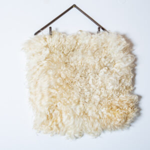 felted sheepskins