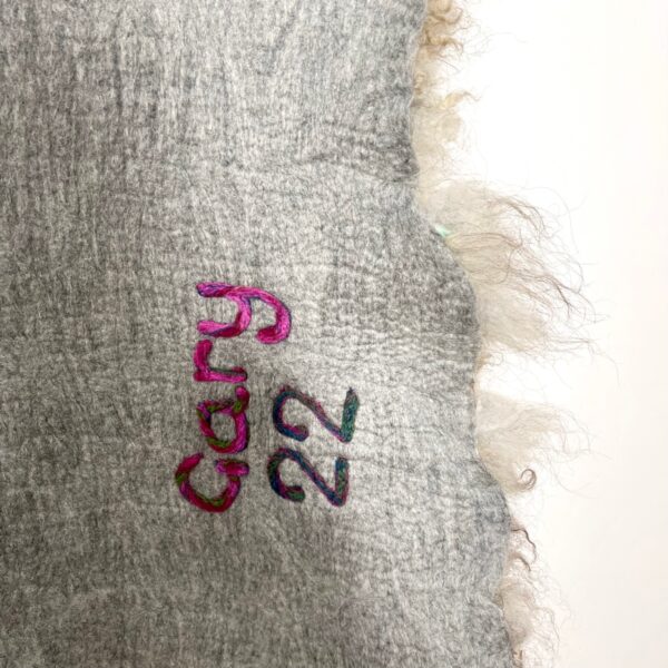 felted sheepskin