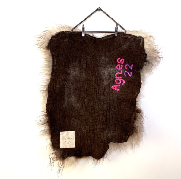 felted sheepskin