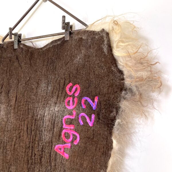 felted sheepskin
