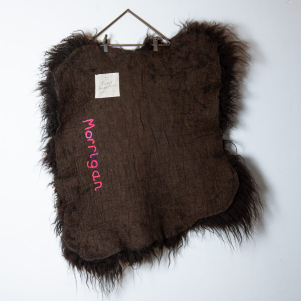 felted sheepskins