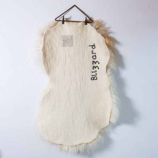 felted sheepskins