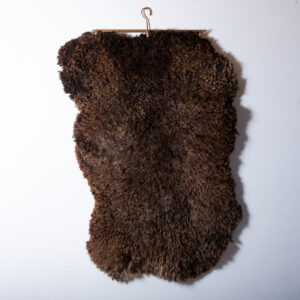 felted sheepskins
