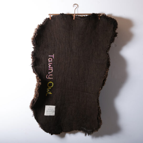 felted sheepskins