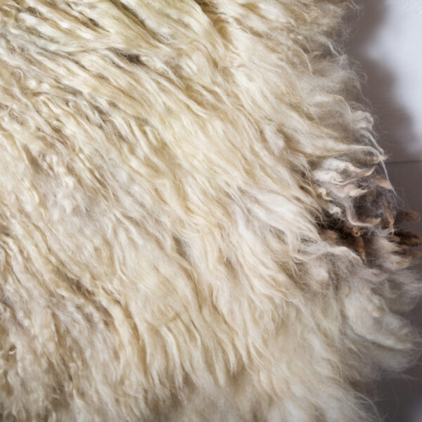 felted sheepskins