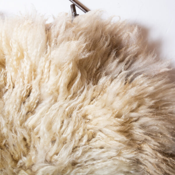 felted sheepskins