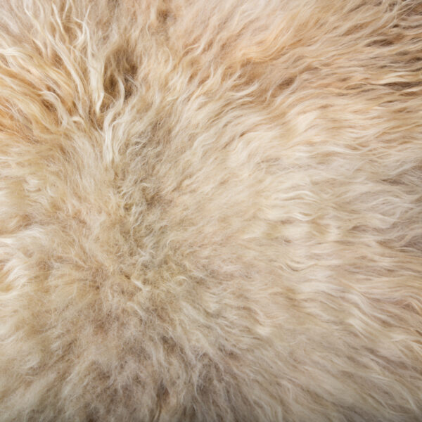 felted sheepskins