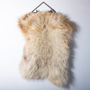 felted sheepskins