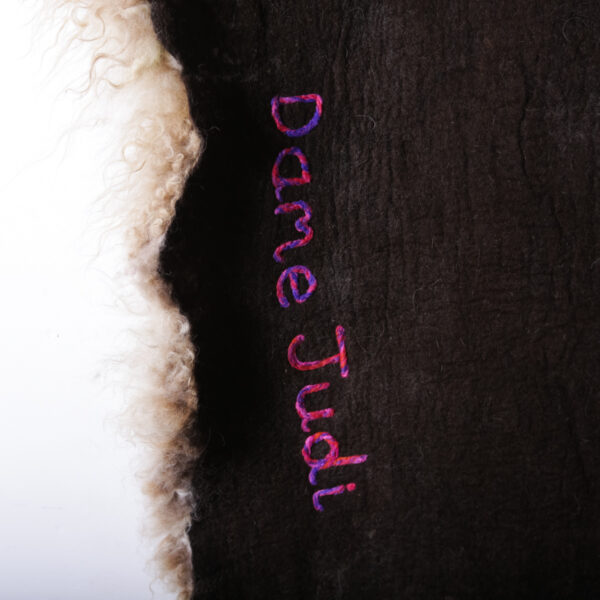 felted sheepskins