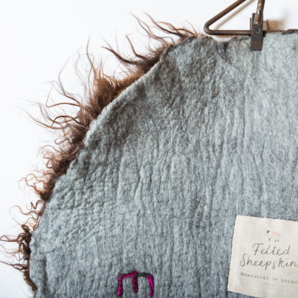 felted sheepskin