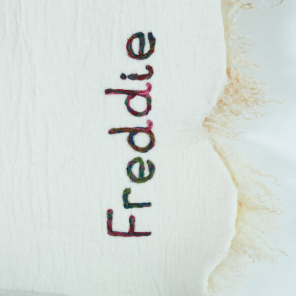 felted sheepskins