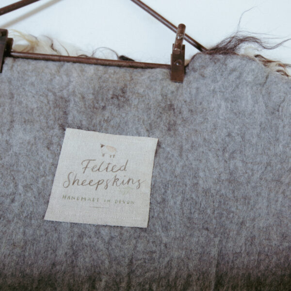 felted sheepskin