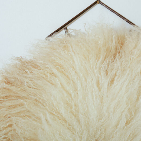 felted sheepskins