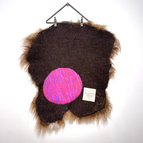 felted sheepskins