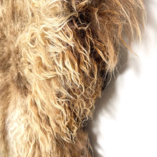felted sheepskins