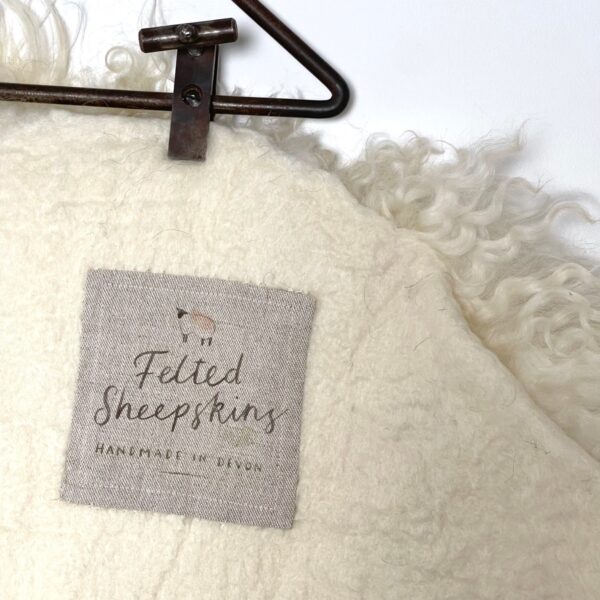 felted sheepskin