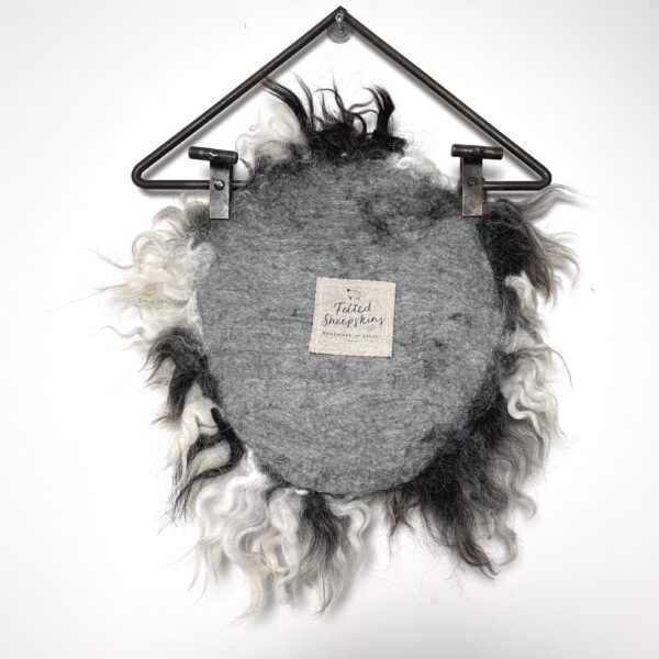 felted sheepskins