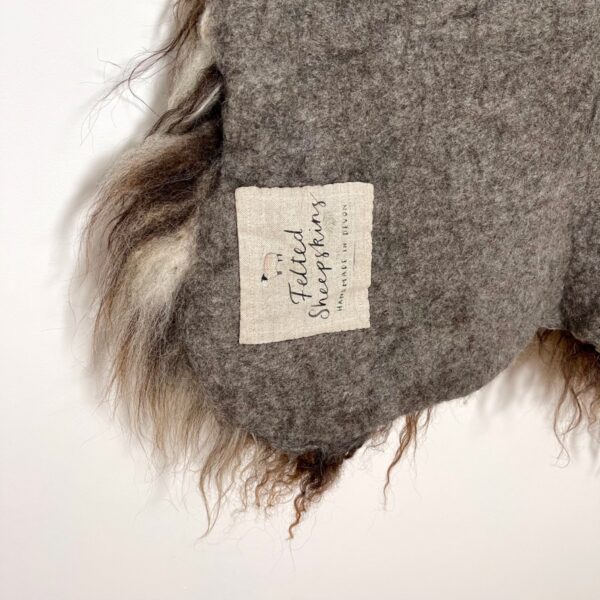 felted sheepskins