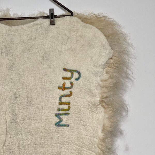 felted sheepskin
