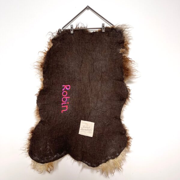 felted sheepskin
