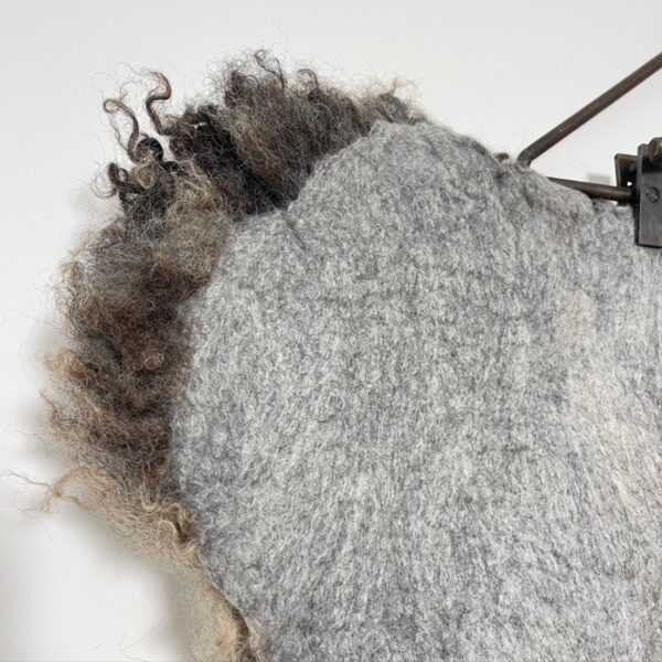felted sheepskins