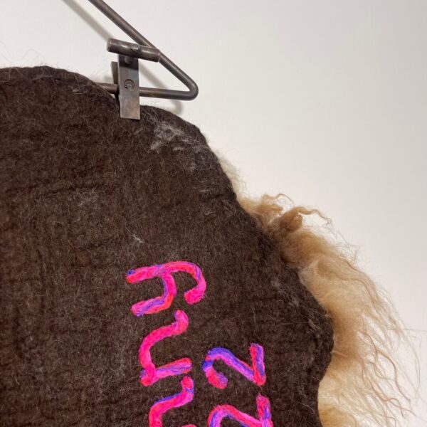 felted sheepskin
