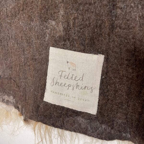 felted sheepskin