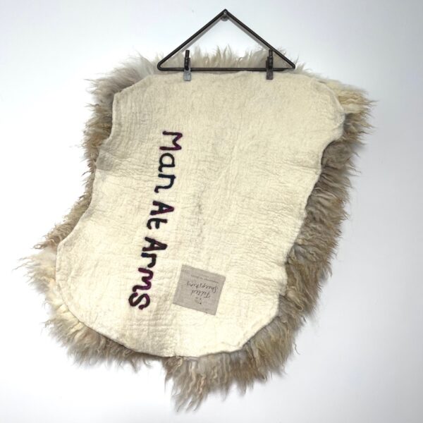 felted sheepskin