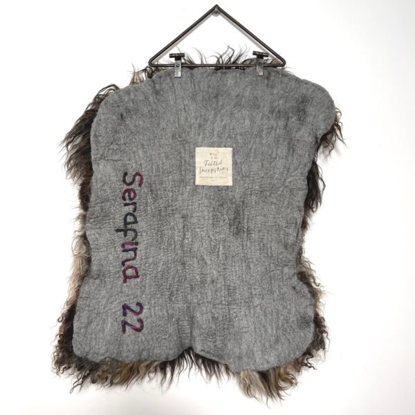 felted sheepskin