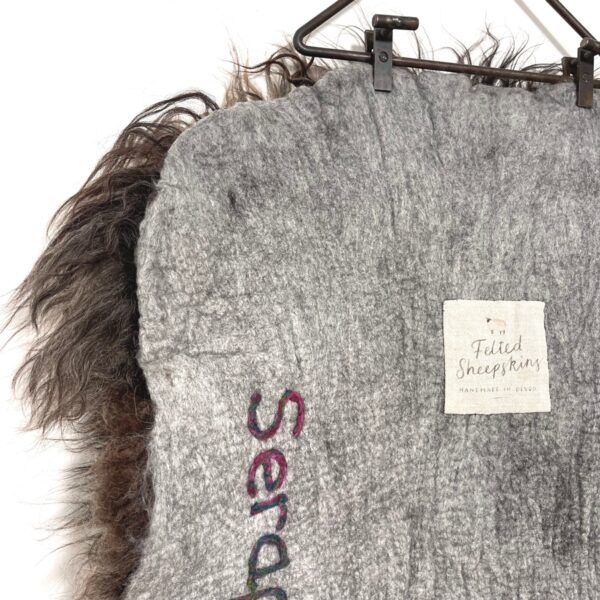 felted sheepskin