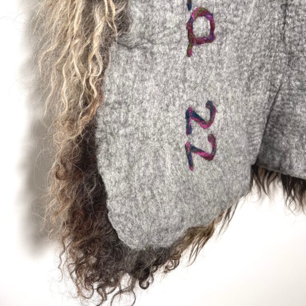 felted sheepskin