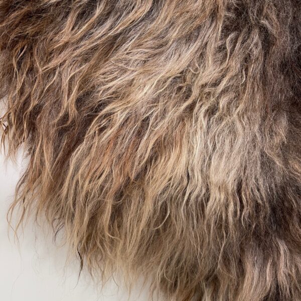 felted sheepskins