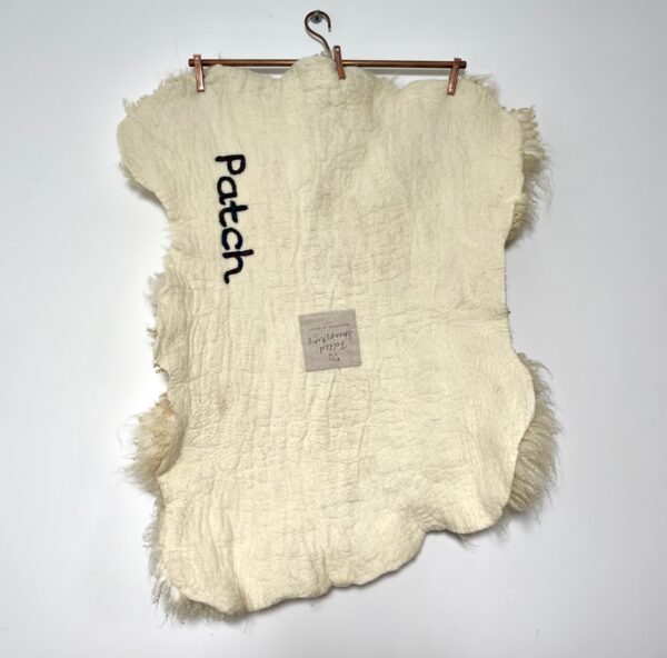 felted sheepskin