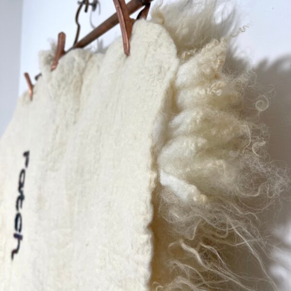 felted sheepskin