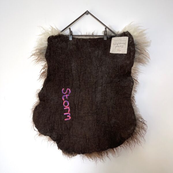 felted sheepskin