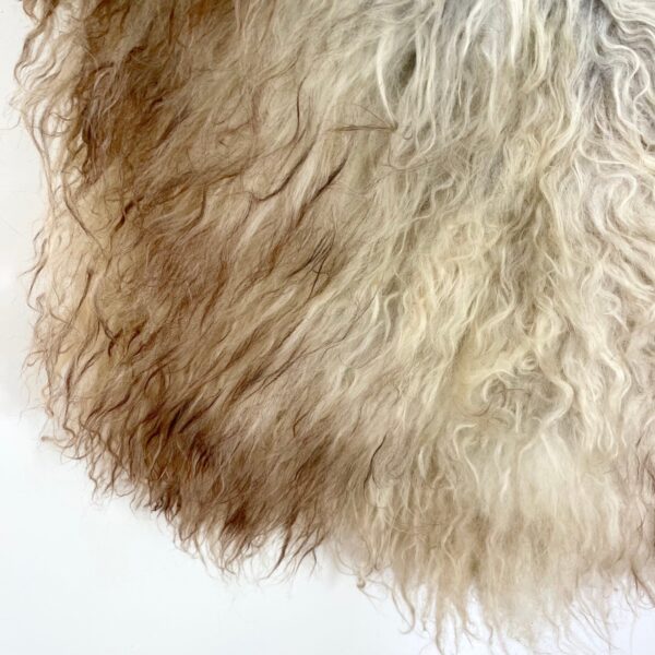 felted sheepskins