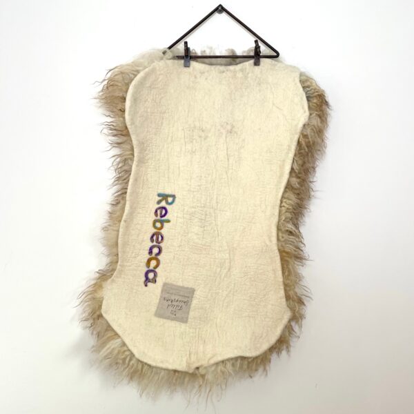 felted sheepskins